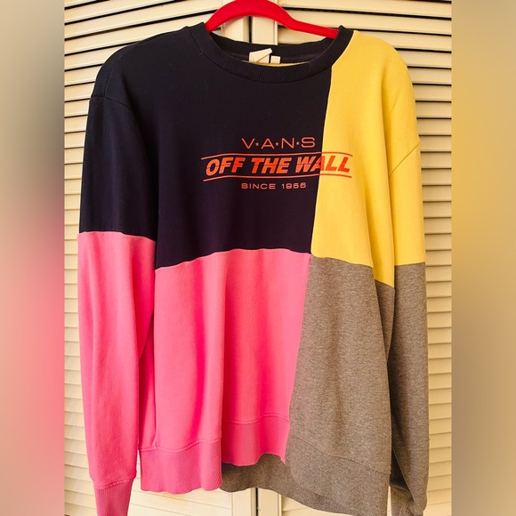 Vans multi colored sweatshirt - Picture 1 of 2